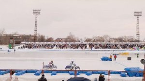 Перезаезд 21-го заезда 2-го дня 23.02.2025 Кубок России 2025 Уфа, ледовый спидвей