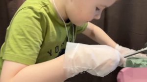 распаковка железный молоток часть 2