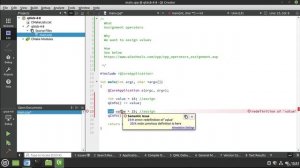 12. Assignment operators
