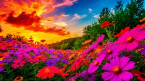 Захватывающие дух цвета природы в 4K 🌻 Потрясающие цветы - Музыка для сна и отдыха 4K UHD