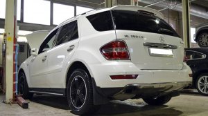 Mercedes-Benz M-класс
Аппаратная чистка фильтра DPF и катализатора.