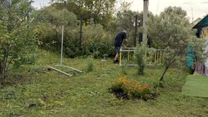 Зона отдыха на даче. Преображение До/После