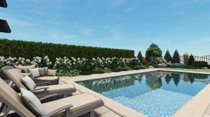 Ландшафтный дизайн 16,7 соток Ривьера