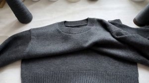 Вязальный влог 25’24 Мужской джемпер на машине, носки в