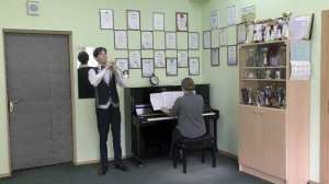 Петр Сахарчук, 15 лет, труба
П. И. Чайковский "День ли царит"