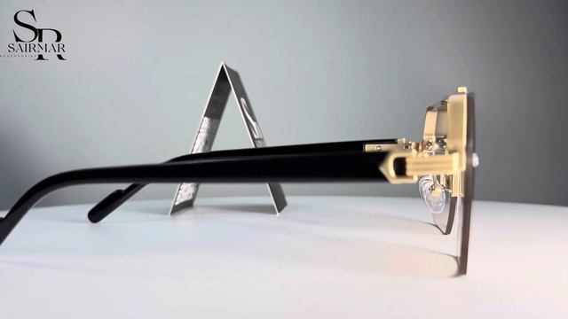 Солнцезащитные очки Sairmar Standart G19 градиент голубой-желт смотреть онлайн