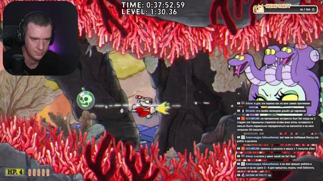 CUPHEAD СПИДРАНПРОБУЕМ !