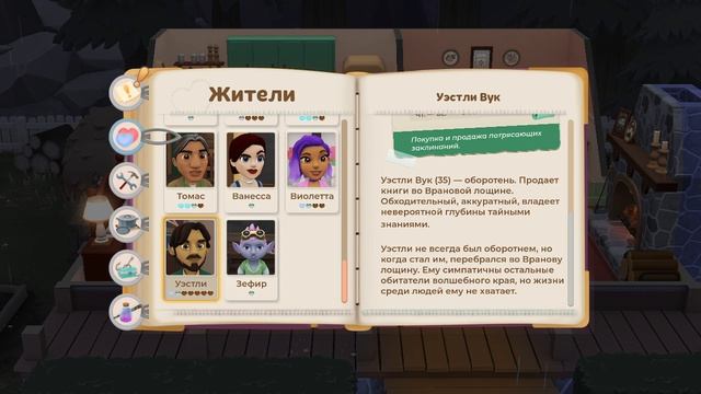 Wylde Flowers - информация о жителях 65