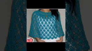 вязание крючком и спицами летняя накидка