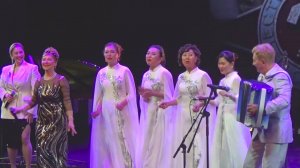 Воронина - "Катюшу" поём  с китайским ансамблем!