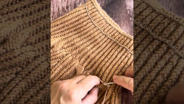 3 способа уменьшить ворот свитера собачки. Часть 2