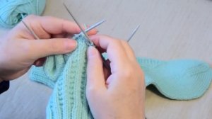 Носки с подьемом в виде арки. Спицами.#(2024.)