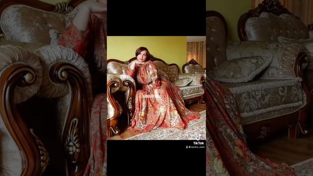 Платье 👗 в пол «Тайна сердца « красный ❤️ #sandravand смотреть онлайн