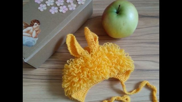 Спицетерапия. Шапочки для новорожденных.