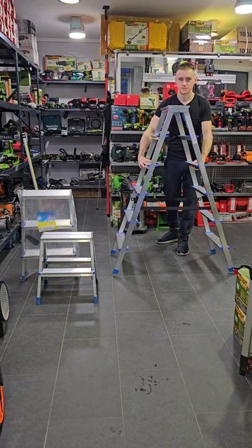 6ст 130см 5,8кг Драбина Стремянка "Бегемот" / ToolBox / Харків смотреть онлайн