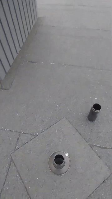 Аэратор на плоской кровле. Три года спустя #стройка смотреть онлайн