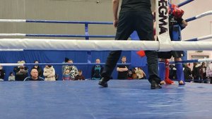 Тайский бокс, дети 6-7 лет. Павел Удодов и Никита Семёно?