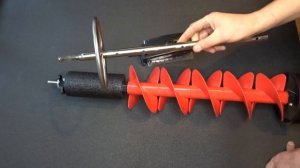 Ледобур из Китая - Лучший шнек для нашей зимы! Пластико