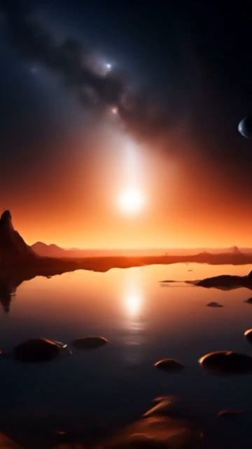 Взгляд на далёкие уголки космоса через нейросеть #кос? смотреть онлайн