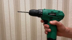Тест работы шуруповерта Oasis AS-12V Eco