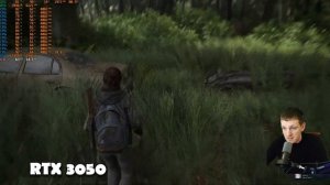 RTX 3050 в The Last of Us Part 2 Remastered открытый мир на игровом ноутб