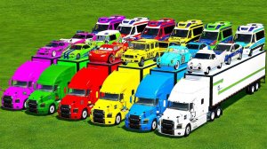 Машинки летают и прыгают! Развивающие мультики Машины помощники. Мультфильмы про машинки