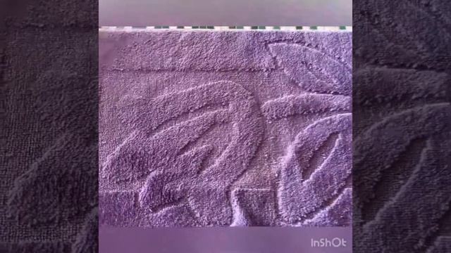 КОВРИК ЦВЕТЫ Д/ВАН. КОМН., 60 Х 100, СИРЕНЕВ., 1 ПРЕДМ.