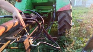 Самодельный Гидравлический дровокол для т 40 - Тест и н?