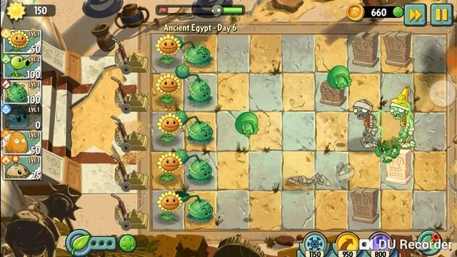Прохождение 6 уровня.ЗОМБИ ПРОТИВ РАСТЕНИЙ2