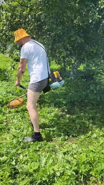 диском косить очень круто 👌 #жизньвдеревне #поставьл? смотреть онлайн