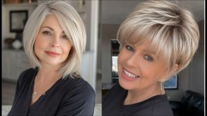 СТРИЖКИ И ПРИЧЕСКИ 2025-2026 ДЛЯ ЖЕНЩИН 45+55+70+❤️ОМОЛАЖИВА?