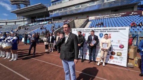 11-й ежегодный турнир по футболу среди детских домов России Юный Зинитовец