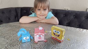 Губка боб и смешарики, делаем своими руками , от Насти Life