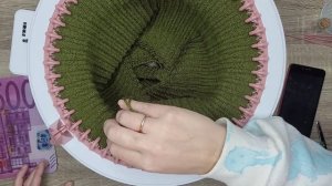 Шапка за 40 хв.на в'язальній машинці "Sentro".