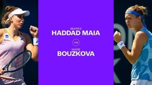07.08.2024. Беатрис Хаддад Майя - Мария Боузкова. WTA Toronto. Beatriz Haddad Maia - Marie Bouzkova