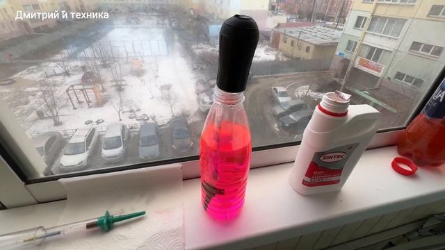 АНТИФРИЗ SINTEC -40 G12 LUXE  АРЕОМЕТР показания -30???