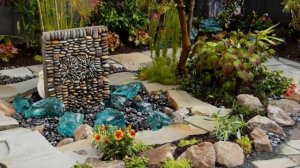 38 идей создания фантастического декора на участке с использованием камней