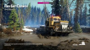 Snow Runner Юкон на сложном, востанавливаем шахту 10