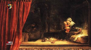 Рембрандт ван Рейн. Святое семейство (1646).