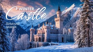ЗИМНИЙ ЗАМОК | Фоновая заставка для TV