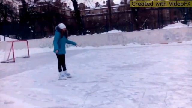 Катя Твен-зимний влог-коньки и я? Посмотрим... смотреть онлайн