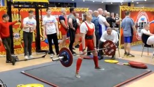 Русская Тяга 100 кг.26 раз.Моя Оксана.Рекорд Мира до 67,5 кг