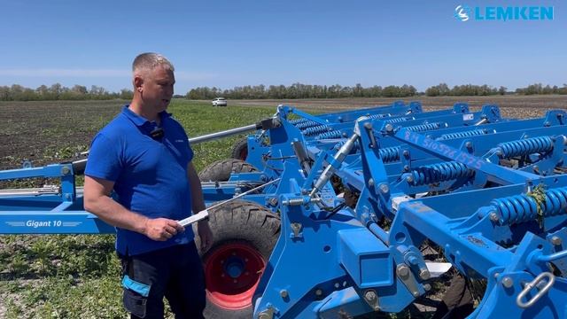 Стерневой культиватор Kristall на системном носителе Gigant смотреть онлайн