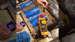 Сработал клапан /Тест банки титаната LTO 40 ah