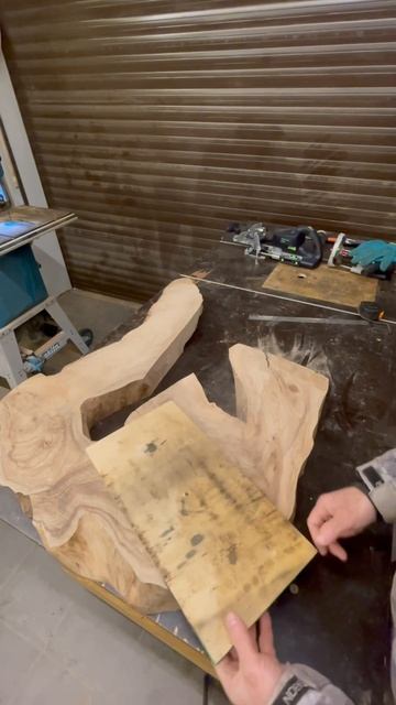 Часть 2. Соединение частей спила в единую композицию #м смотреть онлайн