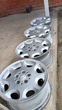 Капсула времени, оригинальные диски Мерседес С320