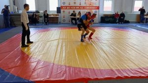 ушу-саньда. Первенство Чувашии 2025,  юноши Центра физической подготовки  "Чемпион" г.Чебоксары.
