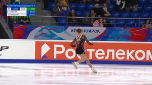 Дарья Садкова. Женщины. Произвольная программа. Финал