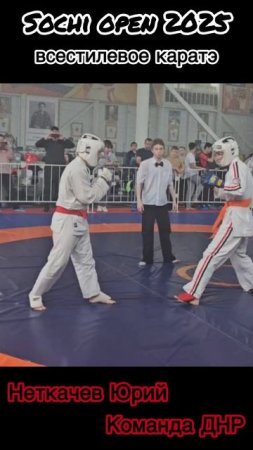 Sochi Open 2025. Всестилевое каратэ. Неткачев Юрий. Команда ДНР (Poddubniy Team).