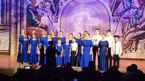 «В земле наши корни»  в исполнении хора воскресной школы «Виноградинка»